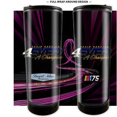 Breast Cancer Flip Top Tumbler